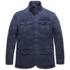 Refrigiwear Blue Cotton Men Jacket Refrigiwear