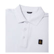 Refrigiwear Elegant White Polo with Embroidered Logo Refrigiwear