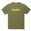 Refrigiwear Army Cotton Tee with Contrast Logo Refrigiwear