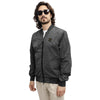 Refrigiwear Gray Nylon Men Bomber Jacket Refrigiwear