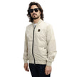 Refrigiwear Beige Nylon Men Bomber Jacket Refrigiwear