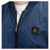 Refrigiwear Blue Nylon Men's Bomber Jacket Refrigiwear