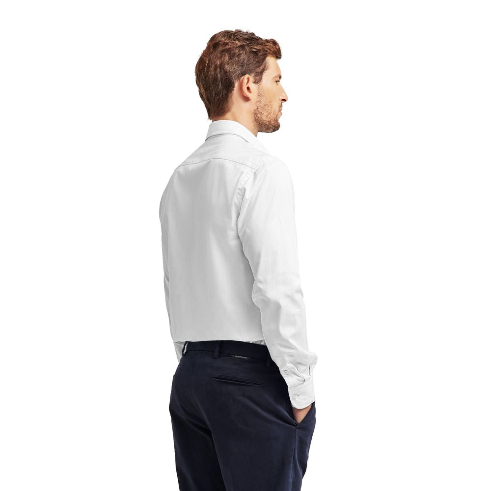 Ballantyne White Cotton Men's Shirt Ballantyne