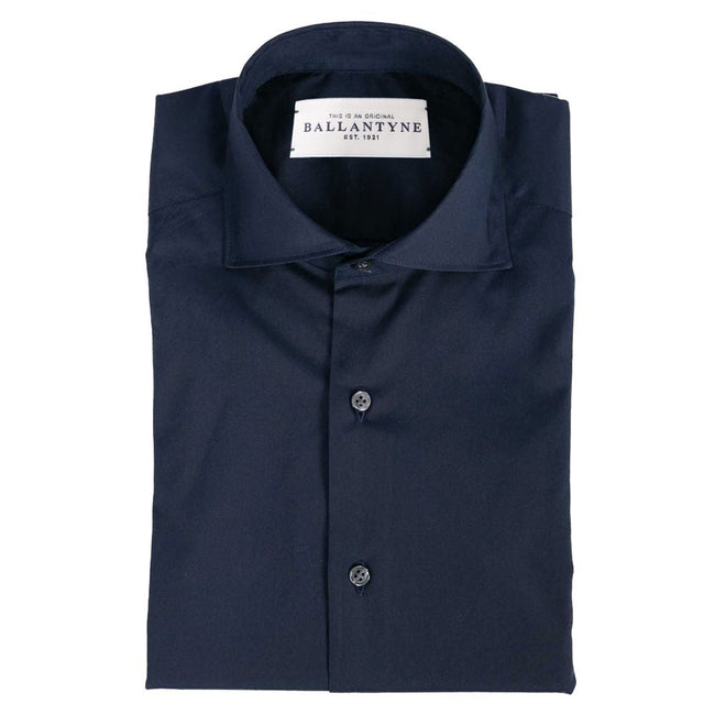 Ballantyne Blue Cotton Men's Shirt Ballantyne