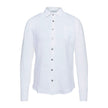 Alpha Studio Elegant White Linen Shirt for Men Alpha Studio