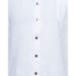Alpha Studio Elegant White Linen Shirt for Men Alpha Studio