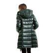 Refrigiwear Green Polyester Women Jacket Refrigiwear