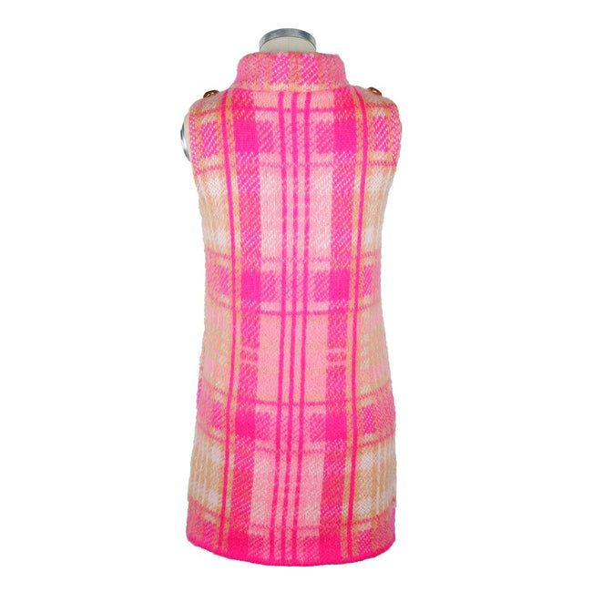 Elisabetta Franchi Fuchsia Marabou Women Dress Elisabetta Franchi