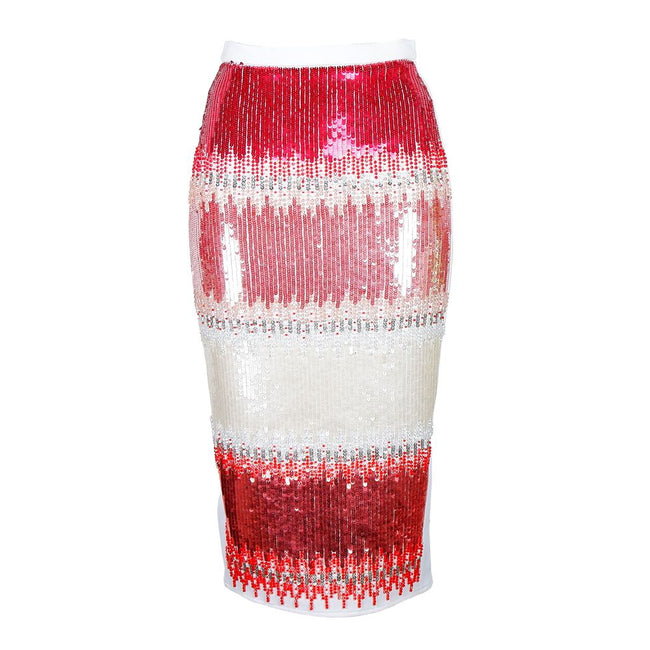 Elisabetta Franchi White Polyester Women Skirt Elisabetta Franchi