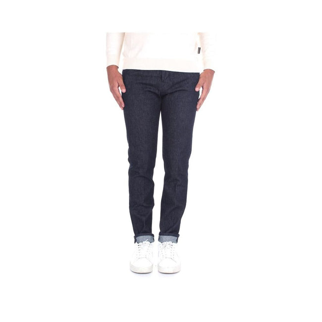 Jacob Cohen Blue Cotton Men Jeans Jacob Cohen