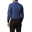 Refrigiwear Blue Polyamide Men Bomber Jacket Refrigiwear