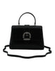 Jimmy Choo Black Leather Top Handle Shoulder Bag Jimmy Choo
