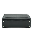Jimmy Choo Black Leather Top Handle Shoulder Bag Jimmy Choo
