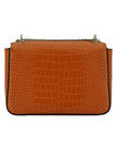 Jimmy Choo Amber Orange Leather Shoulder Bag Jimmy Choo