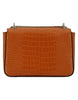 Jimmy Choo Amber Orange Leather Shoulder Bag Jimmy Choo