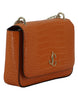 Jimmy Choo Amber Orange Leather Shoulder Bag Jimmy Choo