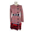 Elisabetta Franchi Red Cotton Women Dress Elisabetta Franchi