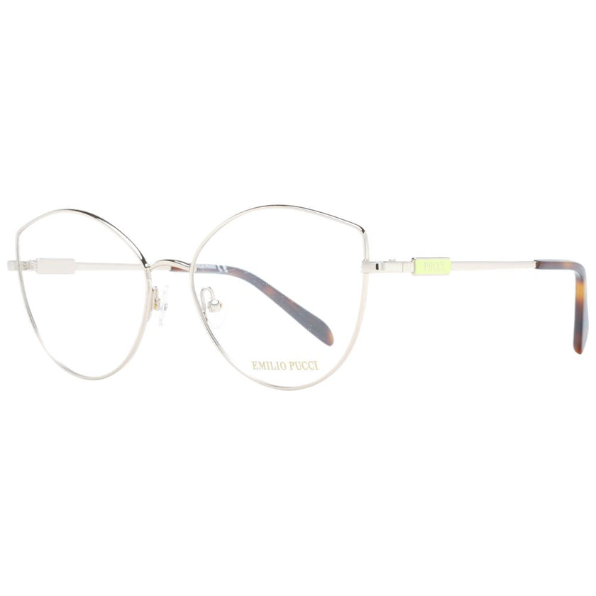 Emilio Pucci Silver Metal Glasses (Frames) Emilio Pucci