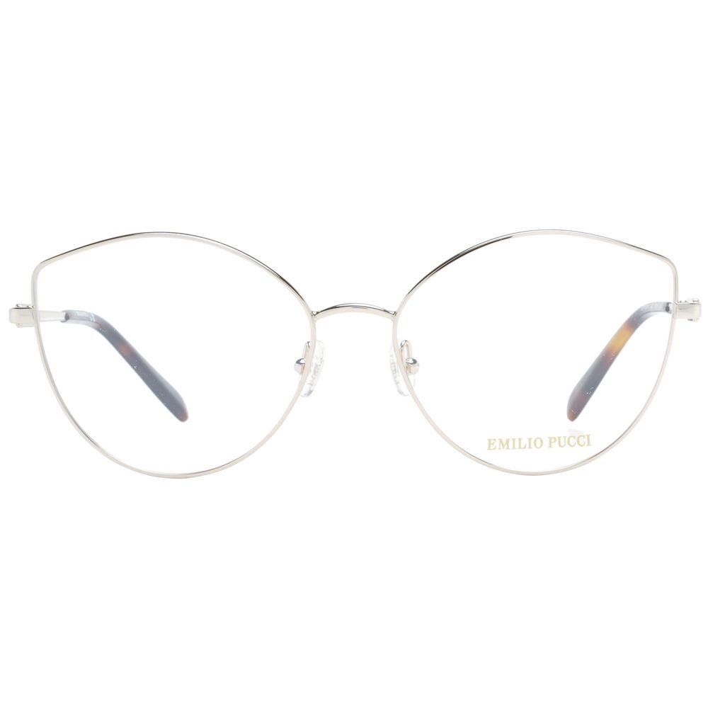 Emilio Pucci Silver Women Glasses Frame Emilio Pucci