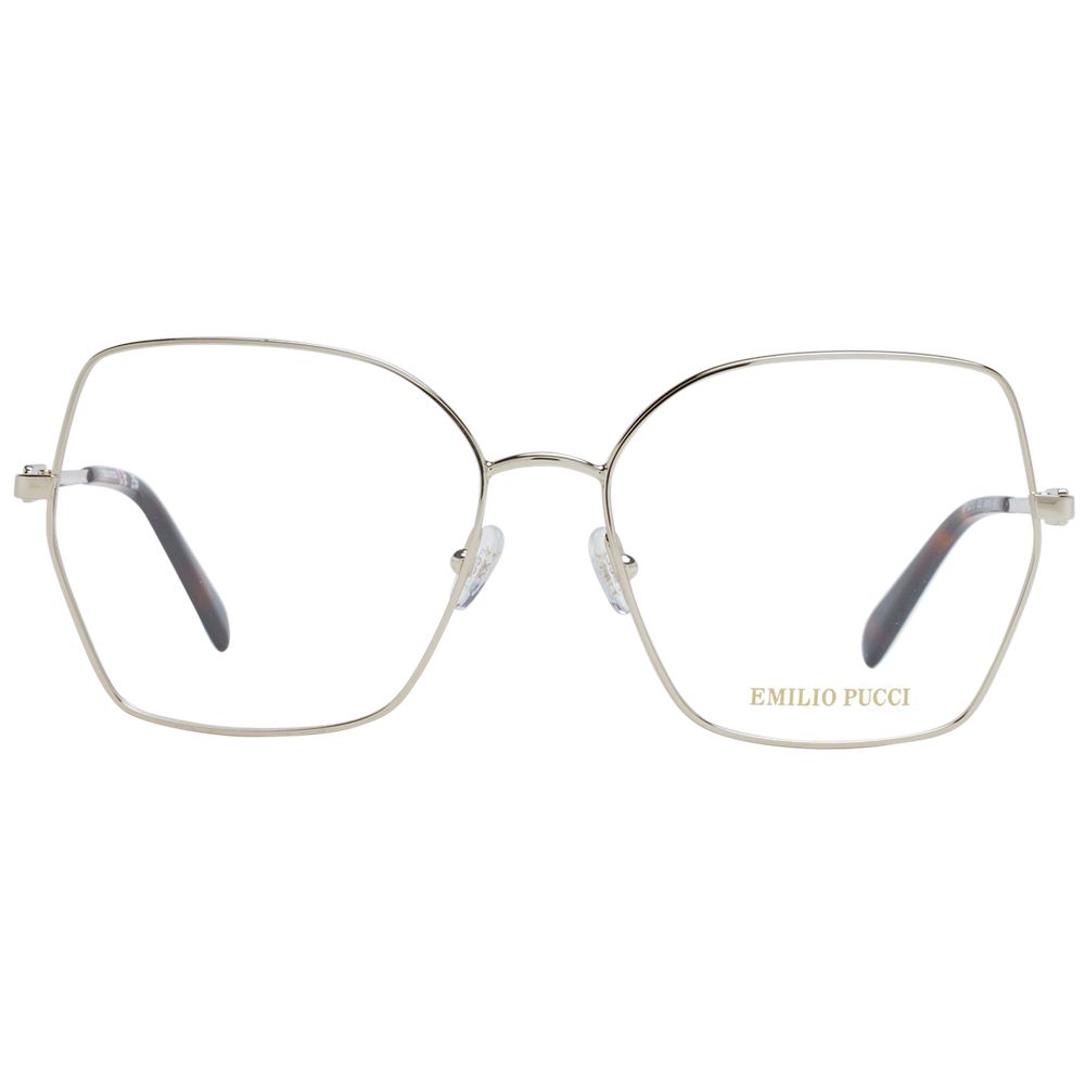 Emilio Pucci Gold Women Glasses Frame Emilio Pucci