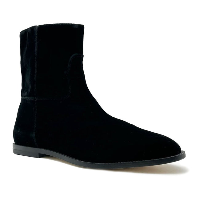 Off-White Black Calfskin Women Ankle Boot Off-White