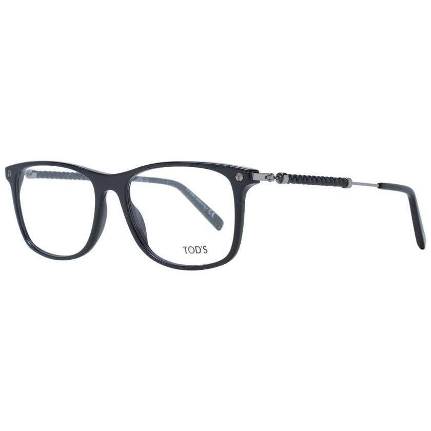 Tod's Black Plastic Glasses (Frames) Tod's