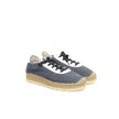 Cerruti 1881 Blue Calfskin Men Sneaker Cerruti 1881