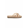 Cerruti 1881 Beige Lambskin Women Sandal Cerruti 1881