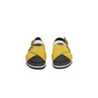 Cerruti 1881 Yellow Calfskin Women Sandal Cerruti 1881