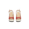 Cerruti 1881 Red Calfskin Women Sandal Cerruti 1881