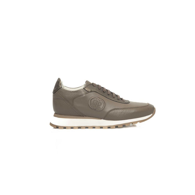 Cerruti 1881 Beige Cowhide Women Sneaker Cerruti 1881