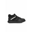 Cerruti 1881 Black Cowhide Women Platform Sneaker Cerruti 1881