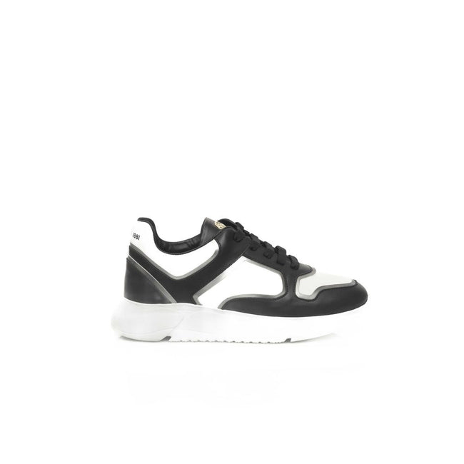 Cerruti 1881 Black Cowhide Women Sneaker Cerruti 1881