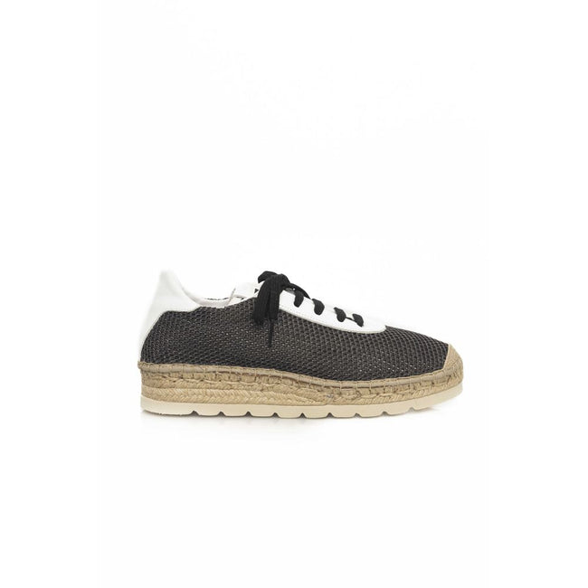 Cerruti 1881 Black Calfskin Men Sneaker Cerruti 1881