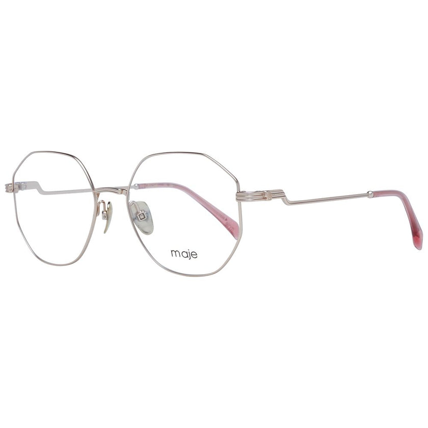 Maje Gold Metal Glasses (Frames) Maje