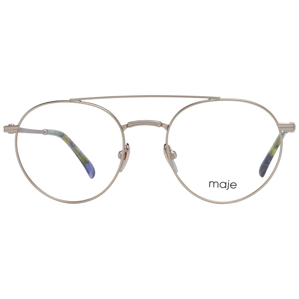 Maje Gold Women Glasses Frame Maje