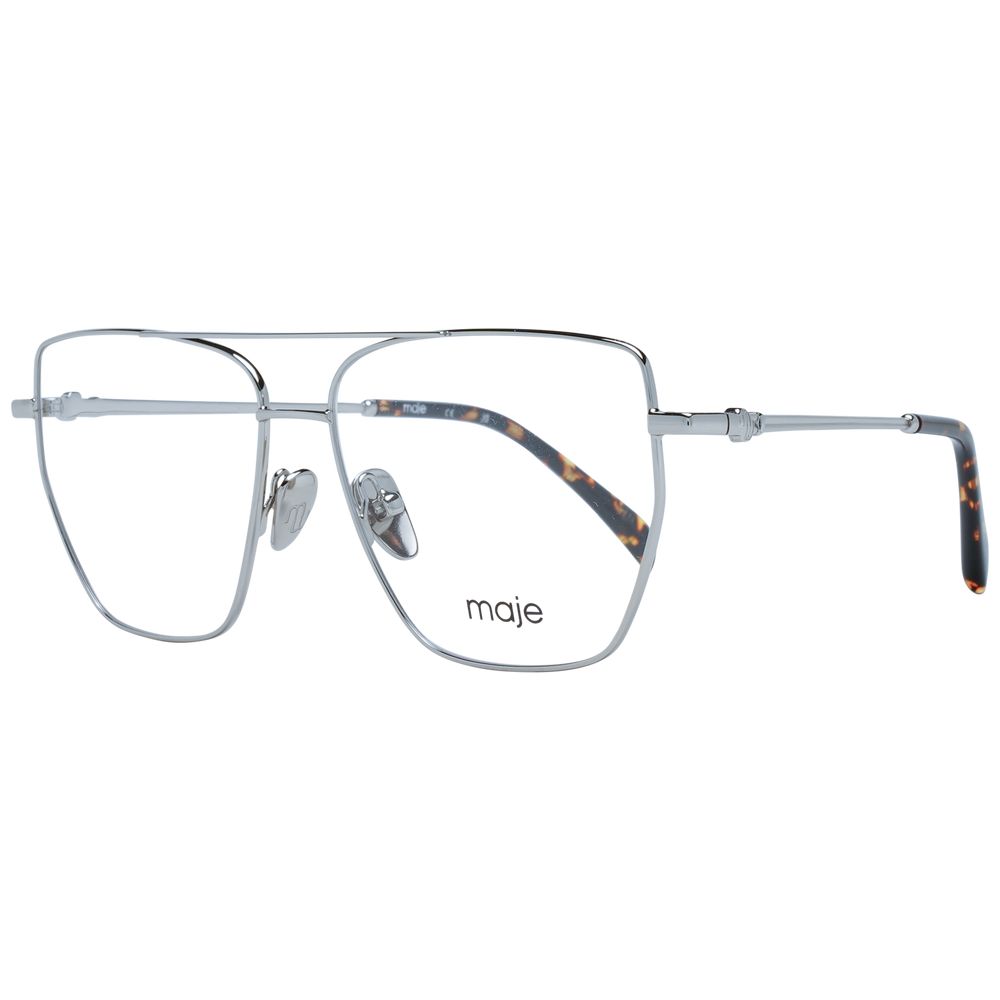 Maje Silver Women Glasses Frame Maje