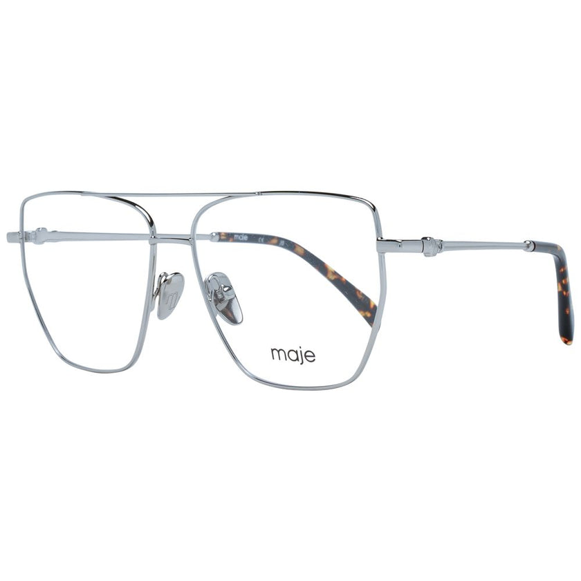 Maje Silver Metal Glasses (Frames) Maje