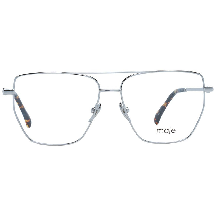 Maje Silver Metal Glasses (Frames) Maje