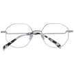 Maje Silver Women Glasses Frame Maje
