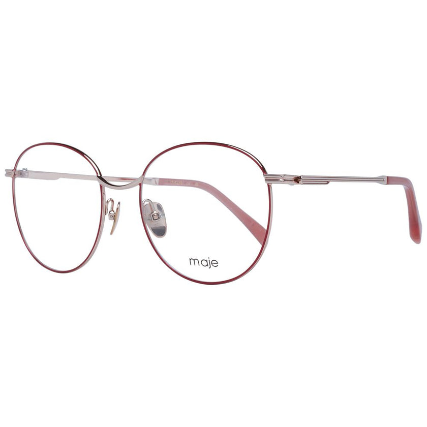 Maje Red Metal Glasses (Frames) Maje