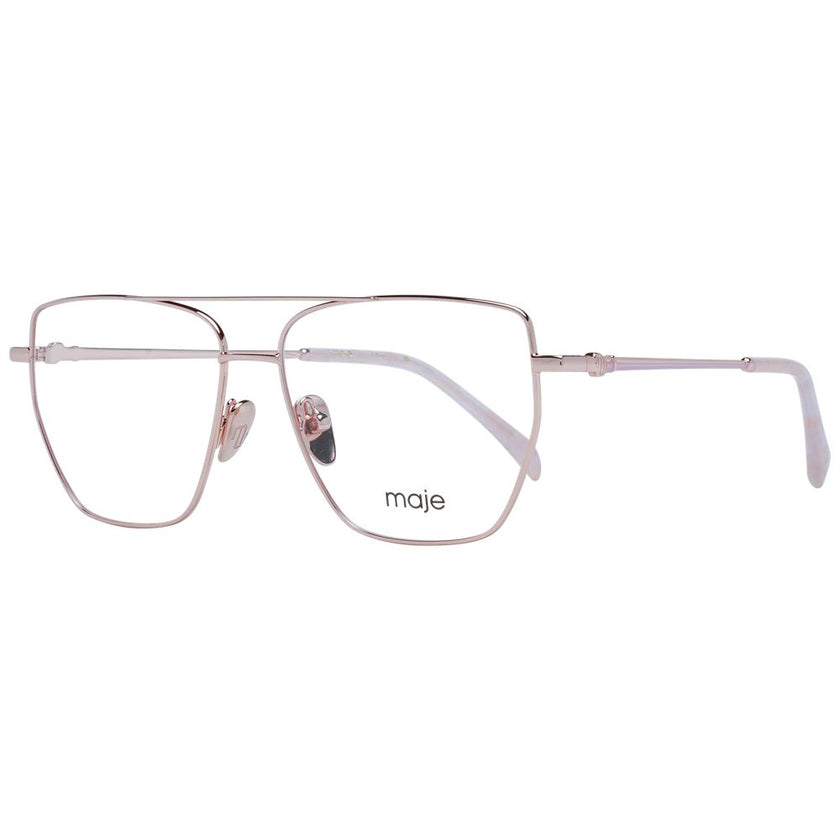 Maje Rose Gold Metal Glasses (Frames) Maje