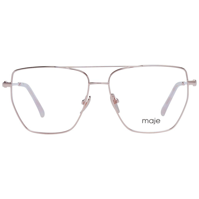 Maje Rose Gold Metal Glasses (Frames) Maje