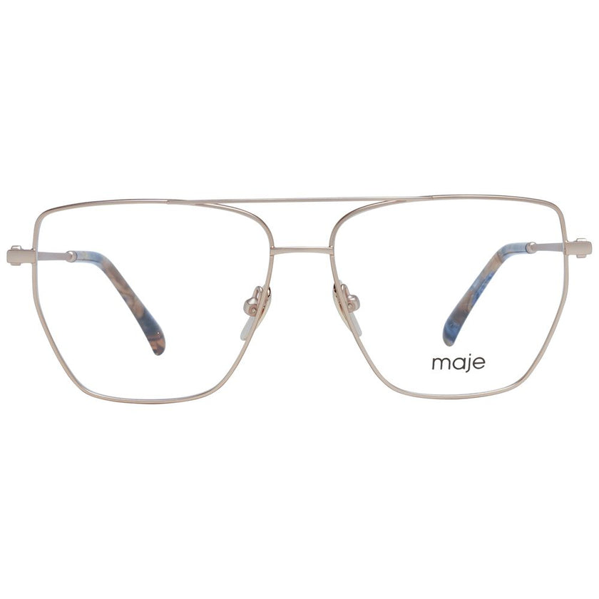 Maje Gold Metal Glasses (Frames) Maje