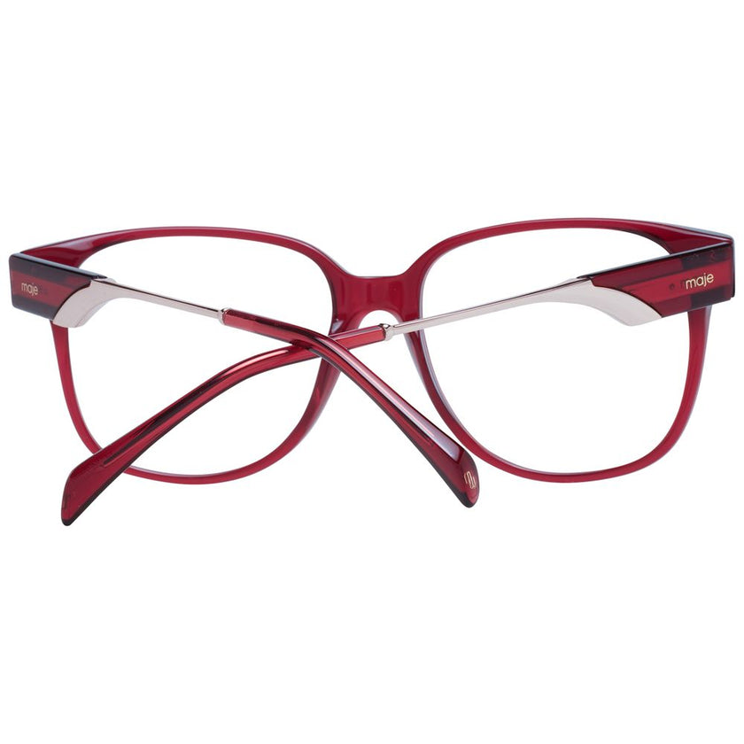 Maje Red Acetate Glasses (Frames) Maje