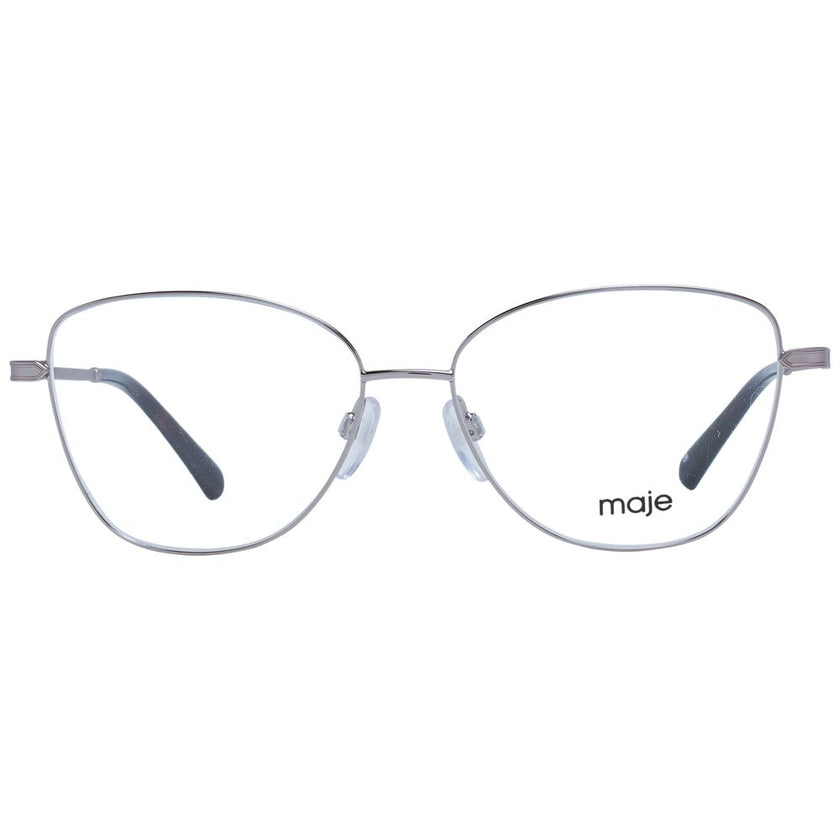 Maje Silver Stainless Steel Glasses (Frames) Maje