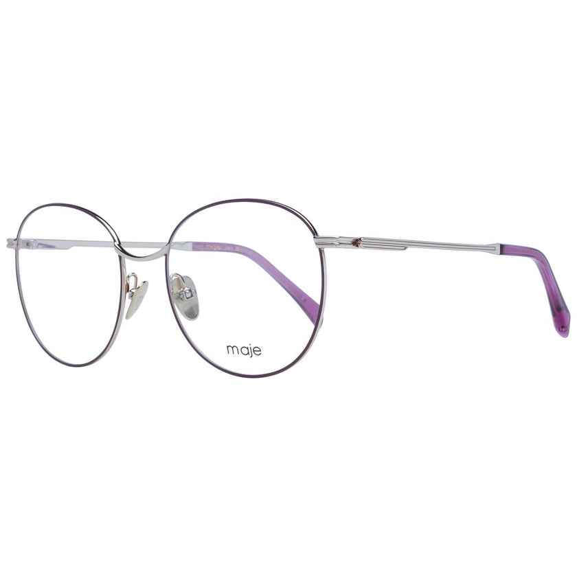 Maje Purple Metal Glasses (Frames) Maje