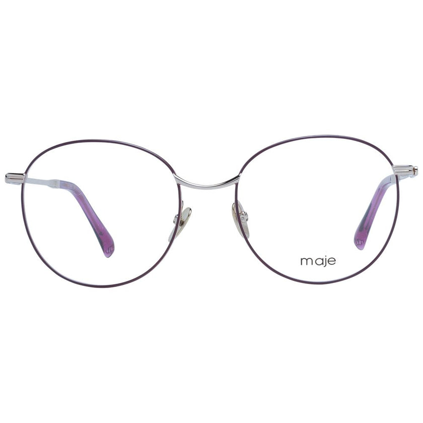 Maje Purple Metal Glasses (Frames) Maje