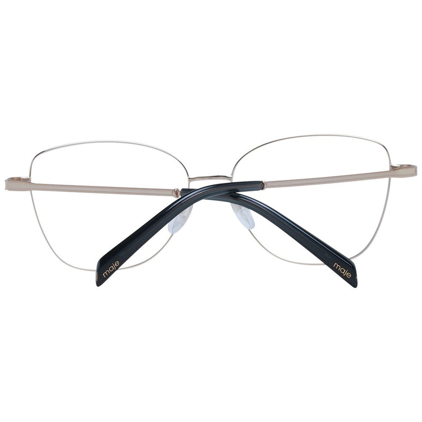 Maje Gold Stainless Steel Glasses (Frames) Maje
