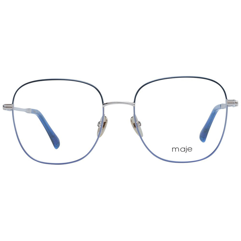 Maje Blue Metal Glasses (Frames) Maje